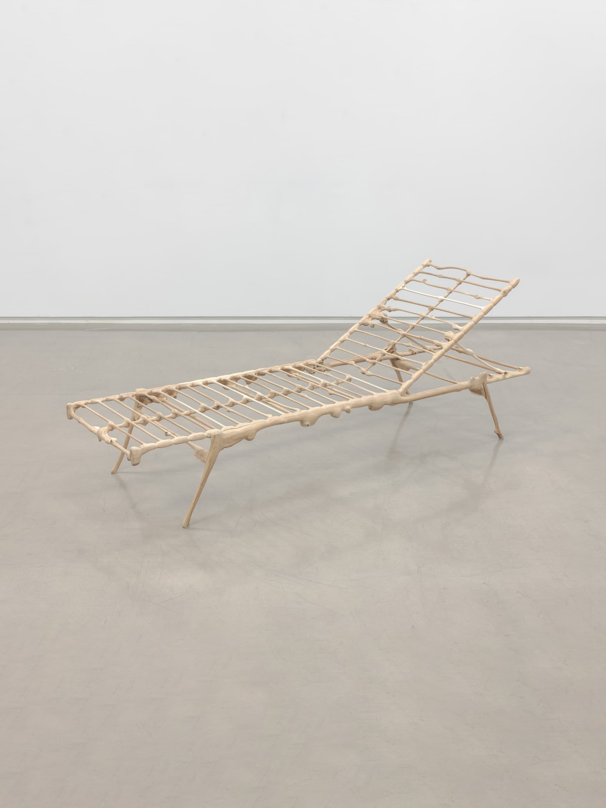 Patterned chaise shop